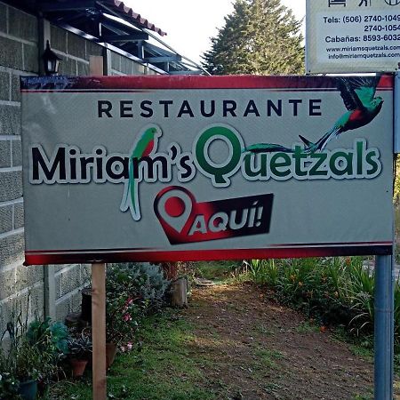 Miriam'S Quetzals Lodge San Gerardo de Dota Dış mekan fotoğraf